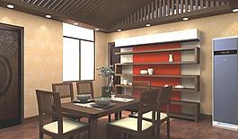 中式餐厅效果图片