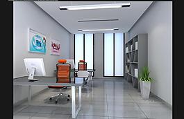 办公室装修图图片