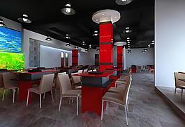 火锅店设计图片
