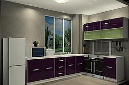 厨房效果图图片