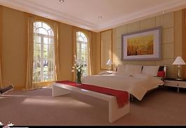 卧室高清效果图图片