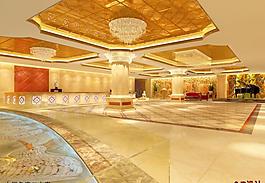 五星级酒店大厅图片
