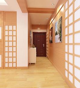 日本和式门厅图片