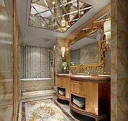 洗手间设计效果图片