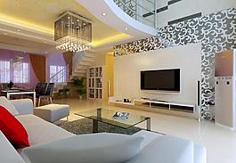 客厅效果图图片