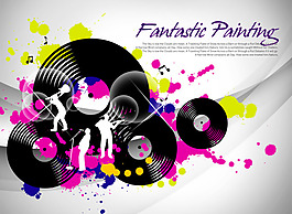 音乐宣传广告PSD