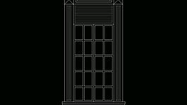 欧式构造 四方窗套图片