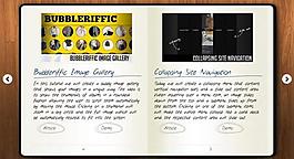 笔记本翻页效果图片