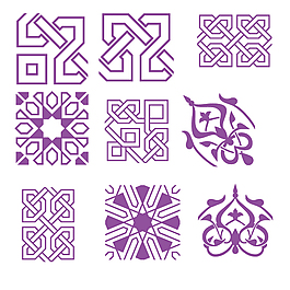 剪纸花纹