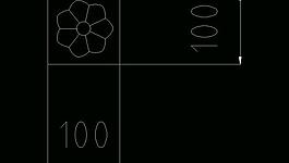 欧式构造 四方花图片