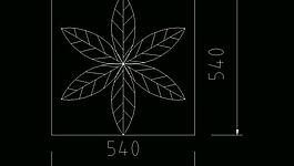 欧式构造 四方花图片