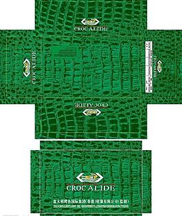 鳄鱼皮纹男鞋包装图片