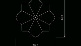 欧式构造 四方花图片