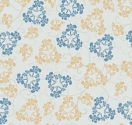 经典花草花纹底纹背景图片