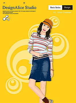 韩国卡通女孩