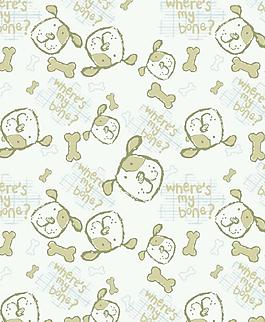 卡通背景 卡通狗图片