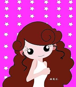 卡通女孩图片