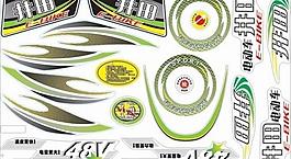 电动车贴花图片