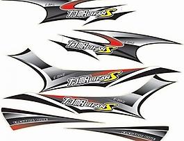 电动车贴花图片