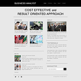 经典国外电子商务网站PSD