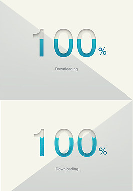 折纸标签psd分层素材