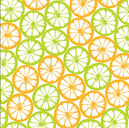 桔子块平铺背景矢量素材