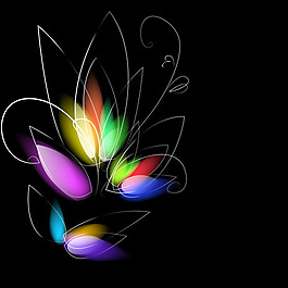 抽象花纹矢量素材-2