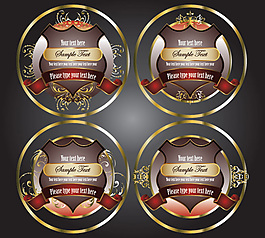 欧式花纹 花纹 欧式 金色 边框