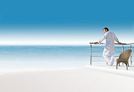 美丽海滩风景图片