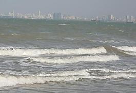 海南海口假日海滩海边图片
