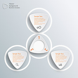 信息图表设计矢量模板