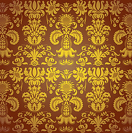 古典花纹背景矢量素材