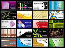 名片模板01-矢量素材