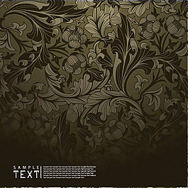 古典花纹矢量素材-3