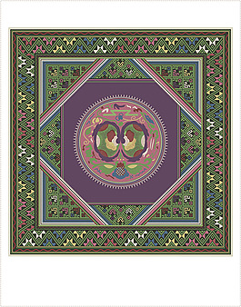 中国少数民族图案与配色