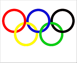 2008年 奥运五环
