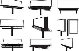 广告牌 指示牌图片