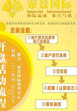 开盘选房流程图片