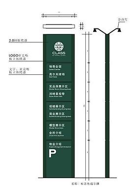 路牌结构图图片