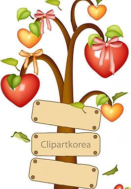 树木 心图片