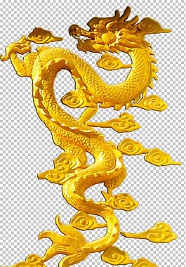 传统中国黄金龙