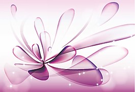 紫色优雅线条背景