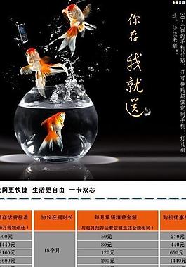 通讯类宣传单图片