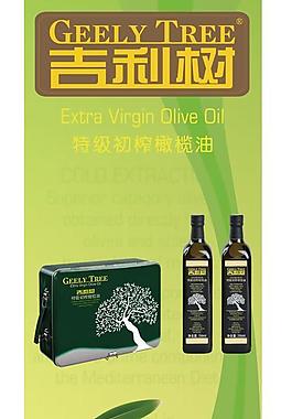 橄榄油x展架图片