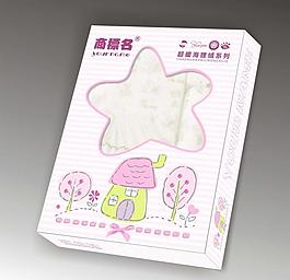 儿童卡通内衣包装盒 (注展开图)图片