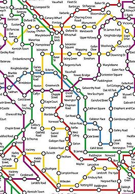 城市线路图图片