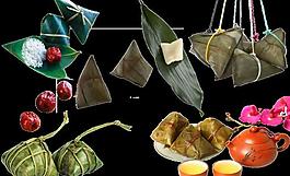 中式端午粽子图片