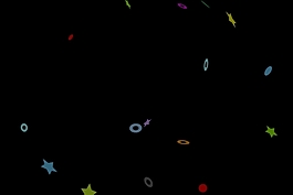星星下落动画