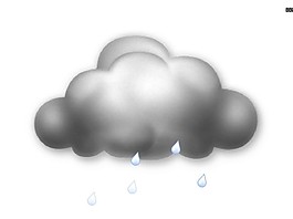 云下雨