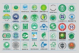 常用绿色食品标志logo大集合